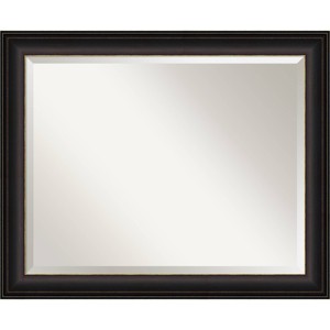 32" x 26" Trio Framed Wall Mirror Oil Rubbed Bronze - Amanti Art: Beveled, No Assembly Required - 1 of 4