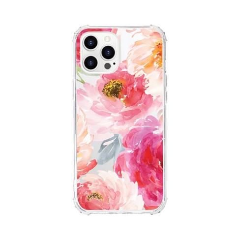 Watercolor LV iPhone 14 Pro Clear Case