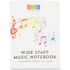 Bright Creations 3 Pack Music Composition Notebooks, Manuscript Staff Paper for Kids, 50 Sheets - 4 of 4