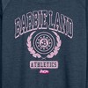 Women's - Barbie - Barbie Land Athletics Lightweight French Terry Wide Neck Long Sleeve Shirt - 2 of 4