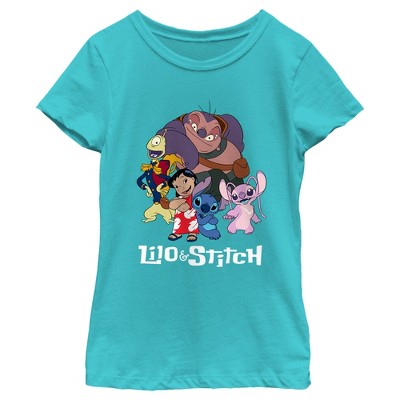  Disney Lilo & Stitch Jumba & Pleakley Poster T-Shirt :  Clothing, Shoes & Jewelry