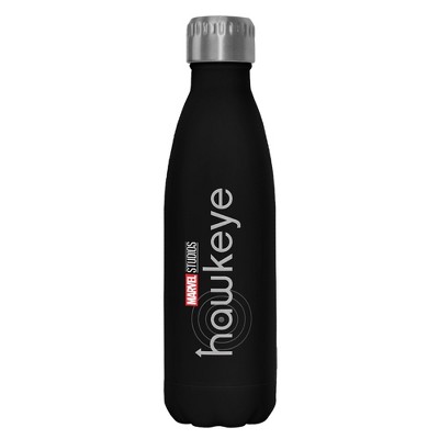 Marvel Hawkeye Bullseye Logo Stainless Steel Water Bottle
