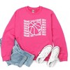 Simply Sage Market Women's Graphic Sweatshirt Basketball Game Day Stacked - 3 of 3