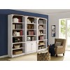 94" Durham Open Bookcase White - Martin Furniture: Cottage Style, 6 Shelves, No Assembly Required - image 3 of 4