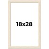 PosterPalooza | 18x28 Wide Barnwood Picture Frame, UV Acrylic, 6 Finishes - Grey, Brown, White, and Black - 2 of 4