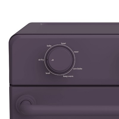Plum 6-Slice Air Fryer Toaster Oven with Stainless Steel Door