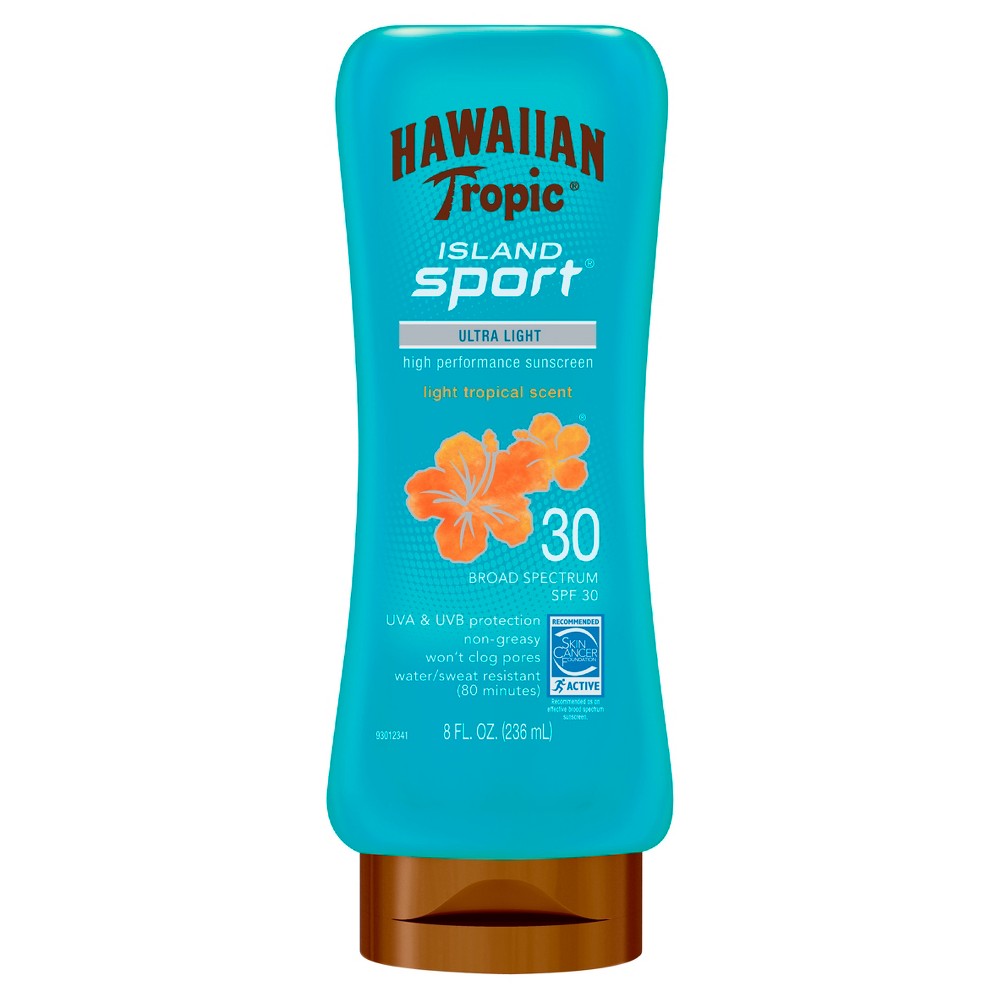 UPC 075486089870 product image for Hawaiian Tropic Island Sport Ultra Light with SPF 30+ Sunscreen Lotion - 8 oz | upcitemdb.com