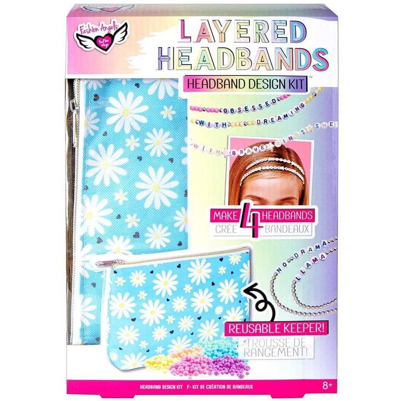Fashion Angels Fashion Angels Layered Headband Design Kit With Keeper Pouch, 2 of 5