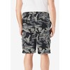 KingSize 10" Side Elastic Canyon Cargo Shorts - 3 of 4