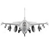 Lockheed Martin F-16AM Fighting Falcon Aircraft "Pakistan Air Force" 2019 "Air Power Series" 1/72 Diecast Model by Hobby Master - 3 of 4