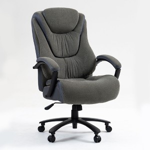 Sapphtopaz Executive Office Chair with Ergonomic High-Back, Adjustable Gaming Chair with Headrest Support, Swivel Computer Chair for Office - 1 of 4