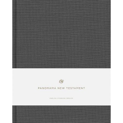 ESV Panorama New Testament (Cloth Over Board, Gray) - (Hardcover)