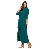 L I V D Women's Dolman Wrap Maxi Dress - 2 of 3