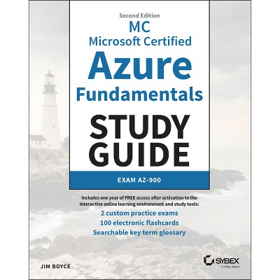 MC Microsoft Certified Azure Fundamentals Study Guide - (Sybex Study Guide) 2nd Edition by  Jim Boyce (Paperback)
