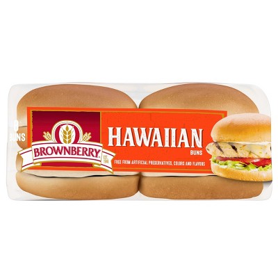 Brownerry Sweet Hawaiian Buns - 16oz