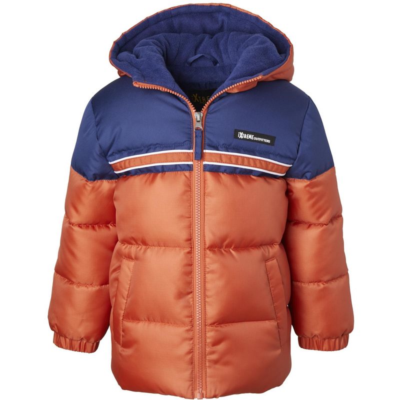 IXtreme Little Boy Ripstop Mix Colorblock Puffer Jacket, 1 of 3