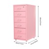 YIYIBYUS Vertical Metal File Cabinet with Lock, Modern Filing Cabinet - 4 of 4