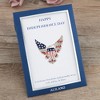 Anna-Kaci Bald Eagle American Flag Shield Brooch Pin with Patriotic Gift Card & Envelope - 3 of 4