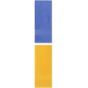 REGALWOVEN 2 Pack Cotton Absorbent Soft Decorative Bathroom Hand Towels 13" x 30" - 1 of 4
