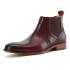 Gino Vitale | Men's Handcrafted Genuine Leather Chelsea Brogue Dress Boot - 3 of 3