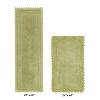 Lilly Crochet Collection 100% Cotton Tufted Reversible 2-Piece Bath Rug Set – Super Absorbent, Machine Washable Bathroom Mats with Crochet Pattern - 2 of 4