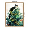 Amanti Art Cats Life Christmas Tree by Justyna Jaszke Framed Canvas Wall Art - 3 of 4
