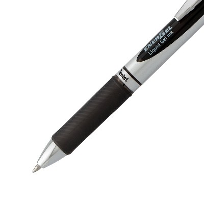 Pentel EnerGel 3pk Gel Pen Black ink with +1 refill