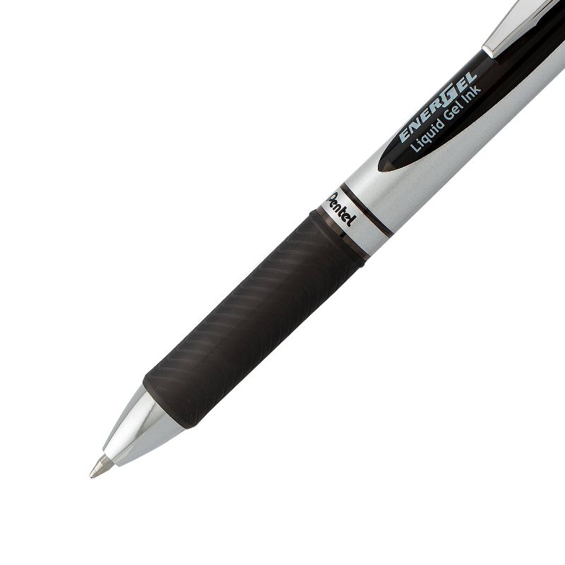 Pentel EnerGel 3pk Gel Pen Black ink with +1 refill, 3 of 7