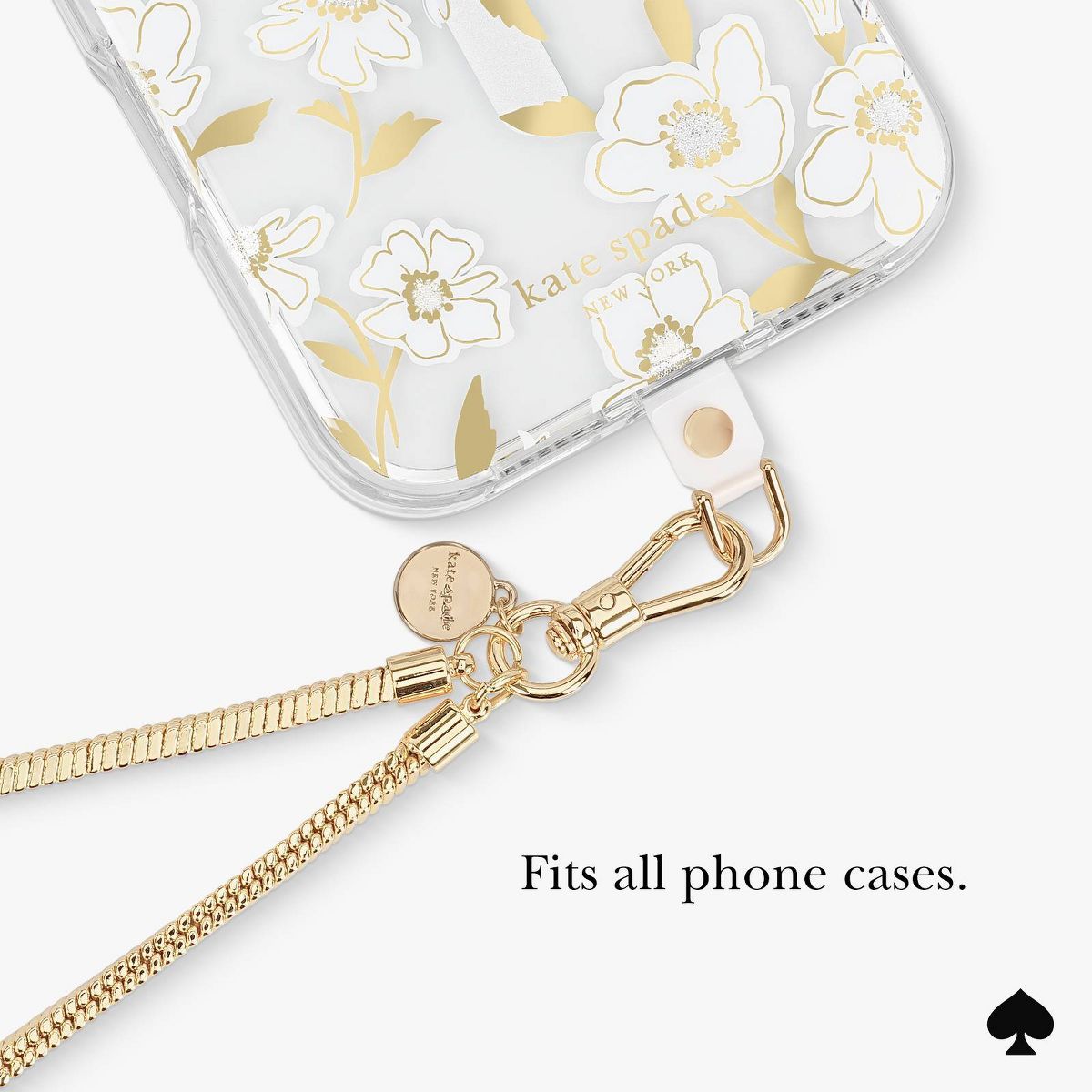 Kate Spade Anchor Card Phone Charm - thumbnail 6