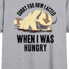 Women's - Avatar: The Last Airbender - Appa Hungry Oversized Graphic T-Shirt - 2 of 4