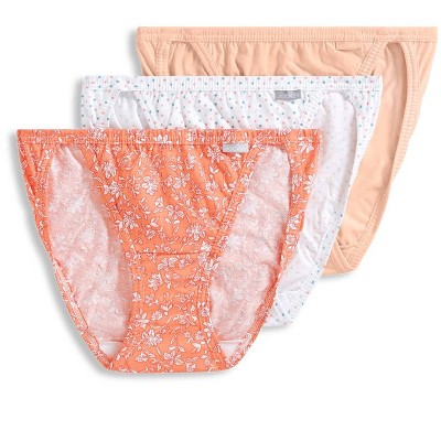 Jockey Elance String Bikini - 3 Pack 4 Apricot Blush/coral Floral  Dawn/apricot Dream Dot : Target