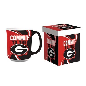 University of Georgia, 14oz  Ceramic with Matching Box - 1 of 4