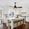 VACZON 42" Black Modern Smart LED Ceiling Fan with Remote and Lights - 3 of 4