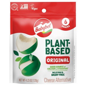 Babybel Plant-Based Vegan Cheese Alternative - 4.23oz/6ct - 1 of 4