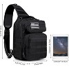 Tactical Sling Bag Backpack Military Rover Shoulder Sling Pack Molle EDC Small Crossbody Chest Pack - 2 of 4