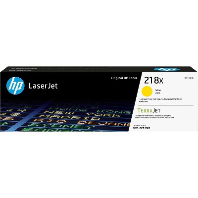 HP 218X Yellow High Yield Toner Cartridge Prints Up to 2500 Pages (W2182X)
