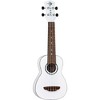Luna Hau Snow Soprano Ukulele White - 3 of 4