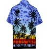 LA LEELA Mens Hawaiian Shirts Short Sleeve Button Down Shirt Men's Hawaii Shirts Boho Vacation Casual Summer Beach Shirts for Men Funny - 2 of 4