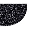 24" x 72" Chenille Tweed Collection Black & Gray Reversible Indoor Area Utility Runner Rug - Better Trends - 2 of 4