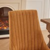 NicBex Dining Chair Set of 2 Modern Farmhouse Linen Fabric Upholstered Accent Chair with Solid Wood Legs and High Backrest for Dining Room - 4 of 4