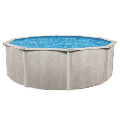 Aquarian Above Ground Steel Frame Pool Complete DIY Kit, 21' x 52", Phoenix