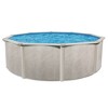 Aquarian Phoenix 21 Foot by 52 Inches Steel Frame Above Ground Swimming Pool, Pump and Ladder Kit with Sand Filter, Pool Liner, and Skimmer - 3 of 4