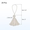 Unique Bargains Cotton Mini Hanging Loop DIY Functional Bookmark Tassels 20 Pcs - 2 of 4