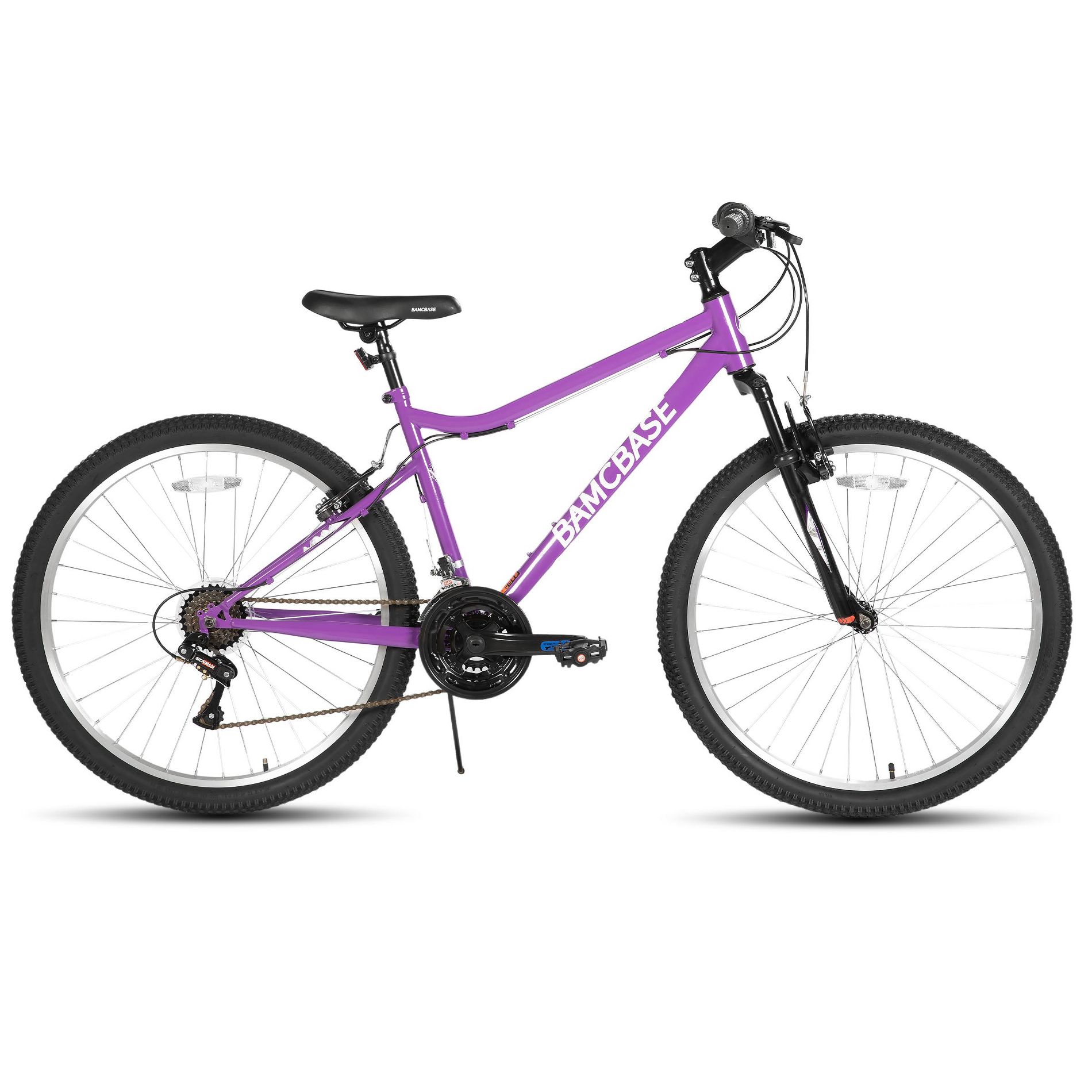 BAMCBASE Lilac 26 Inch Mountain Bike, Purple