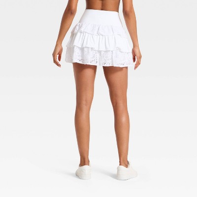 Women's Layered Ruffle Skort - JoyLab