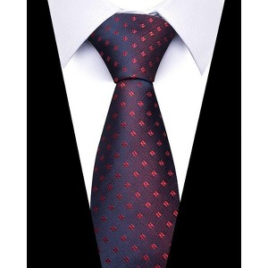 Infinite Basics Men's 3 Inch Classic Formal Neckties Great For Work, Weddings & Everyday - 1 of 1