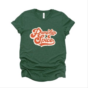 Simply Sage Market Retro Pumpkin Spice Words Short Sleeve Tee - 1 of 4