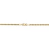 Black Bow Jewelry 14k Yellow Gold 2.25mm Handmade Solid Rope Chain Necklace - 4 of 4