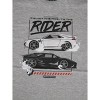 The Fast & the Furious It's Not the Ride It's The Rider Men's Athletic Gray Graphic Tee - 2 of 2