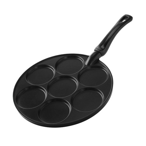 Pancake Pan Nonstick - 10 Inch Pancake Maker Pan With 7-Cup Waffle Mold  Blini Pan Silver Dollar Pancake Pan Breakfast Griddle,100% PFOA Free  Non-stick